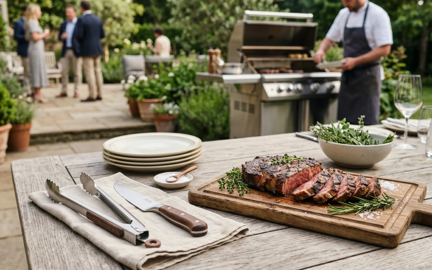 Churrasco kosher com mashgiach